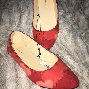 ❤️TORRID HEART FLATS❤️